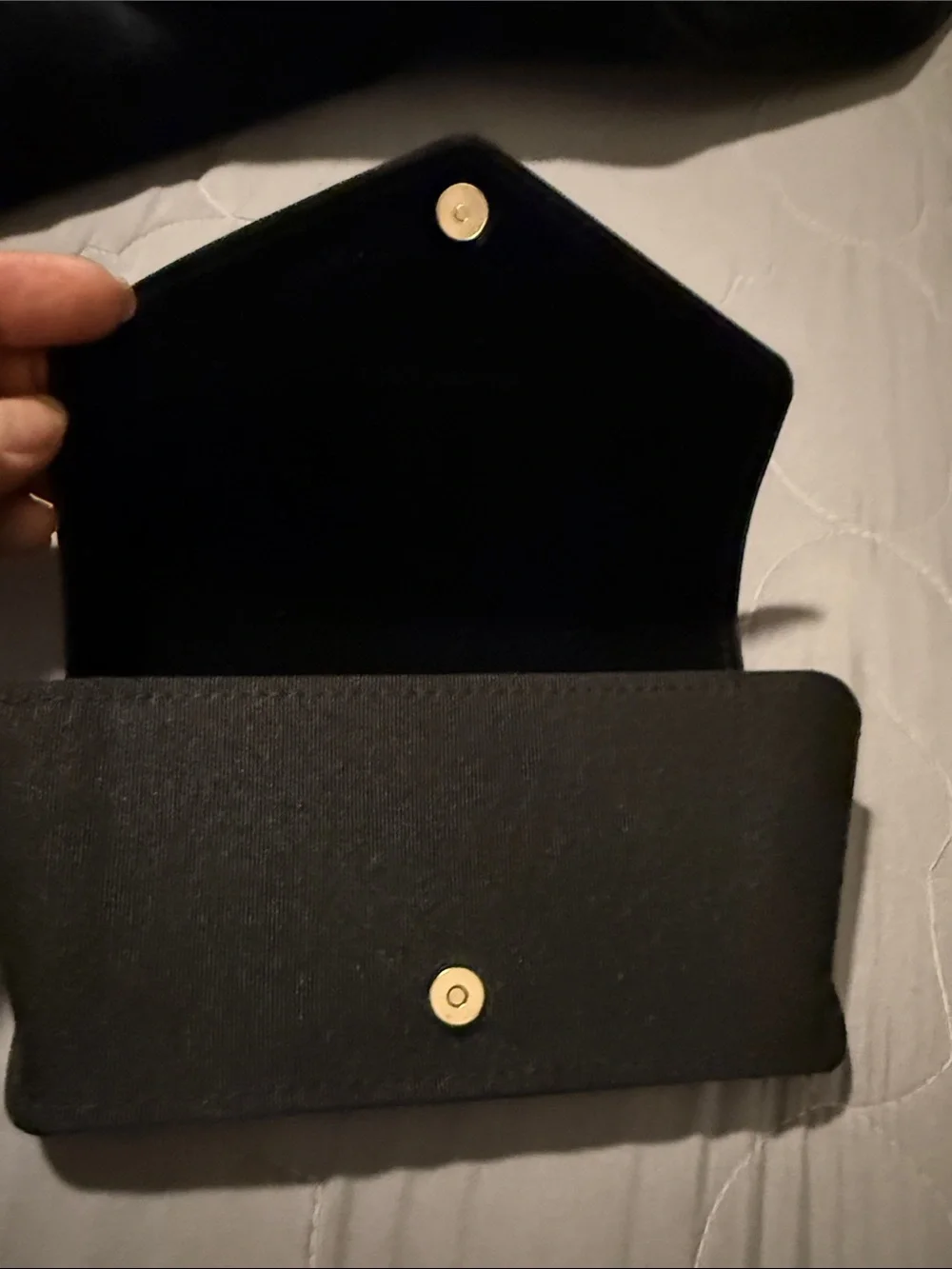 Dolce & Gabbana Black Fabric Glasses Sunglasses Case